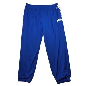 Champion Mesh Athletic Pants Mens XL Royal Blue Joggers Elastic Waist $55‎ NEW